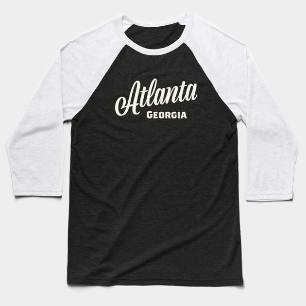 Atlanta Georgia Baseball T-Shirt by MrFranklin